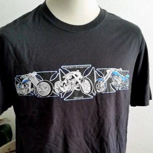 Island Choppers Hawaii Motorcycles T-Shirt, Biker, Beaches, Aloha